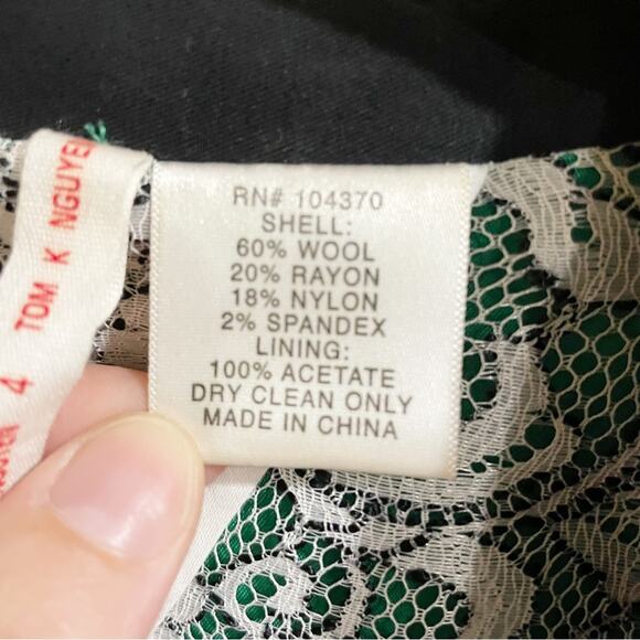 Tom K Nguyen Women 4 Blazer Single Button Anthropologie - Picture 4 of 5